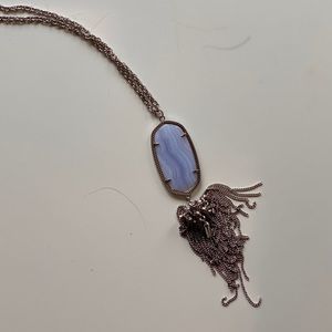 Kendra Scott Slate Gray Rayne Necklace